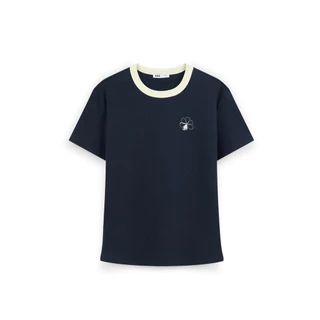 AIIZ (เอ ทู แซด) - AIIZ เสื้อยืดผู้หญิงแขนสั้นแต่งขอบคอต่างสี AIIZ Women’s Ringer T-Shirt