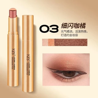 แท่งอายแชโดว์สามสี, ความงามที่เปล่งปลั่ง, กลิตเตอร์ไล่โทนสี, ปากกาอายแชโดว์สามสีหนึ่งเช็ด, เหมาะสำหรับผู้เริ่มต้น,