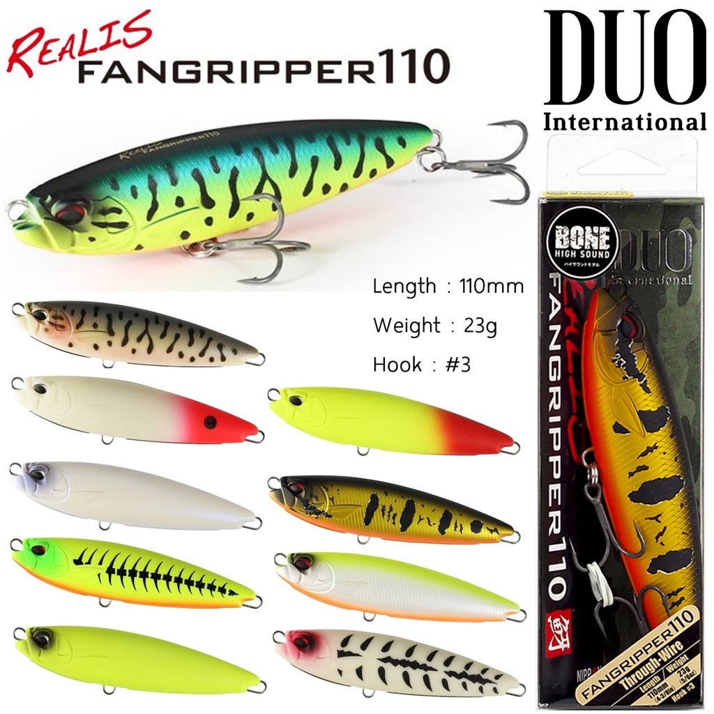 เหยื่อปลอม DUO REALIS FANGRIPPER 110