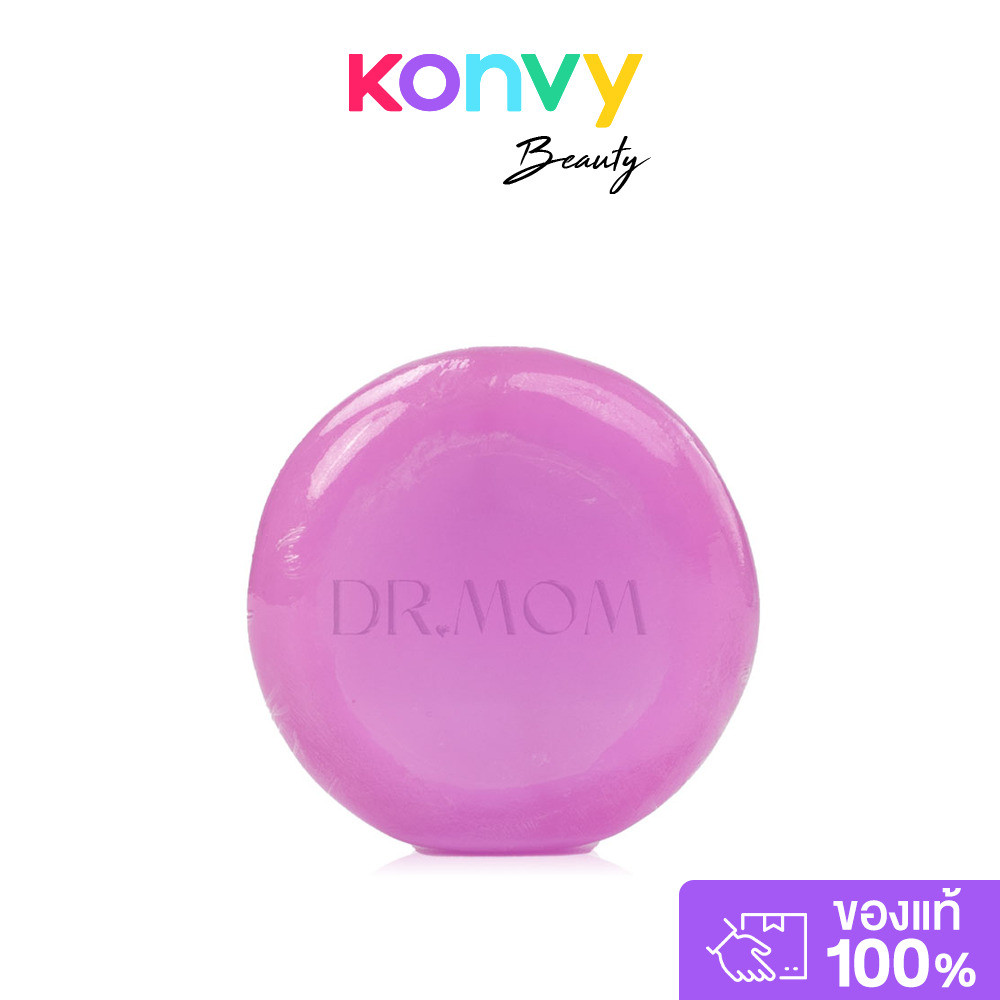 DR.MOM Nourish & Brightening Bar Soap 80g ดอกเตอร์มัม สบู่อาบน้ำ.