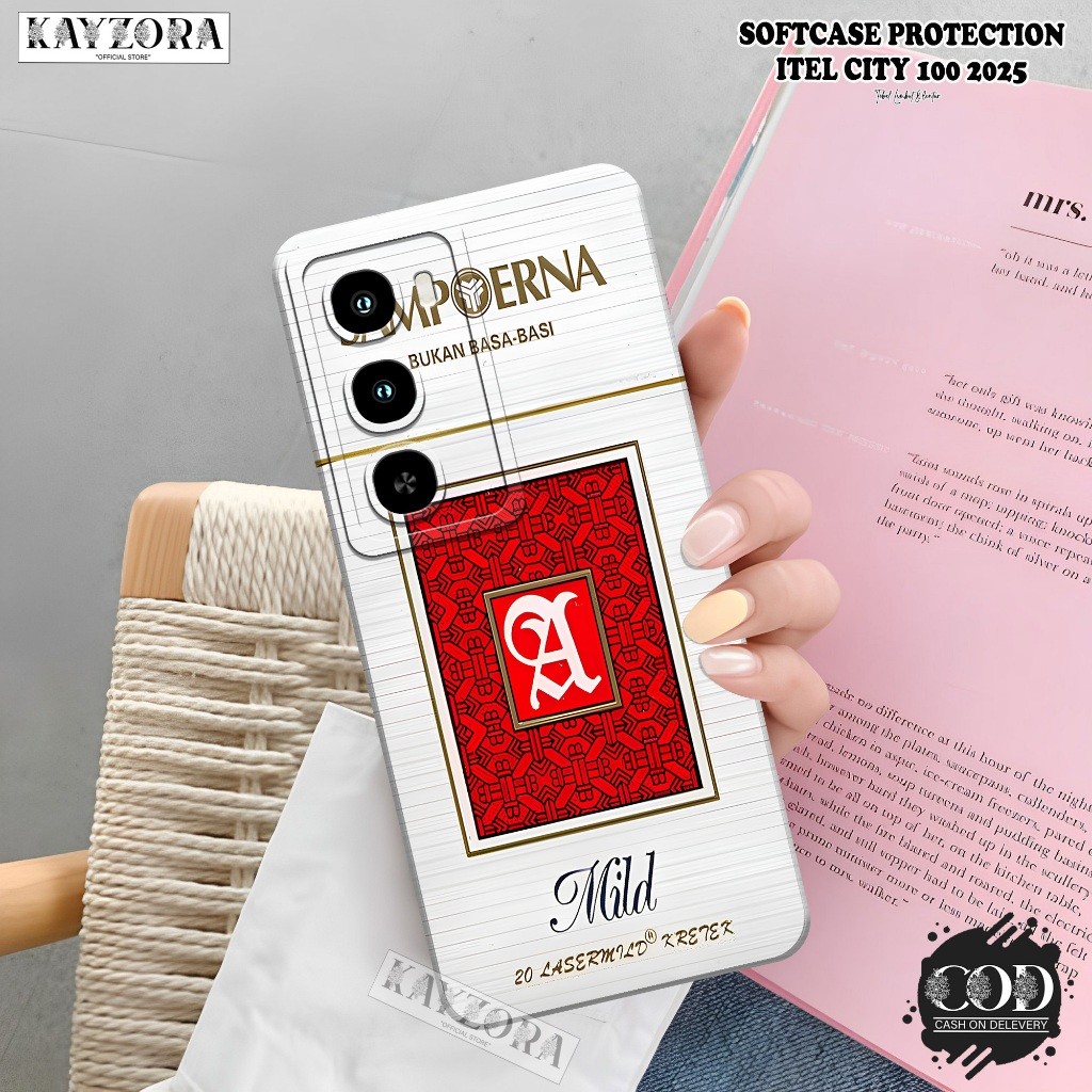 เคส HP ล่าสุด ITEL CITY 100 2025 - KAYZORA - เคสแฟชั่น Rk - ITEL CITY 100 Casing - Pro Camera Silico