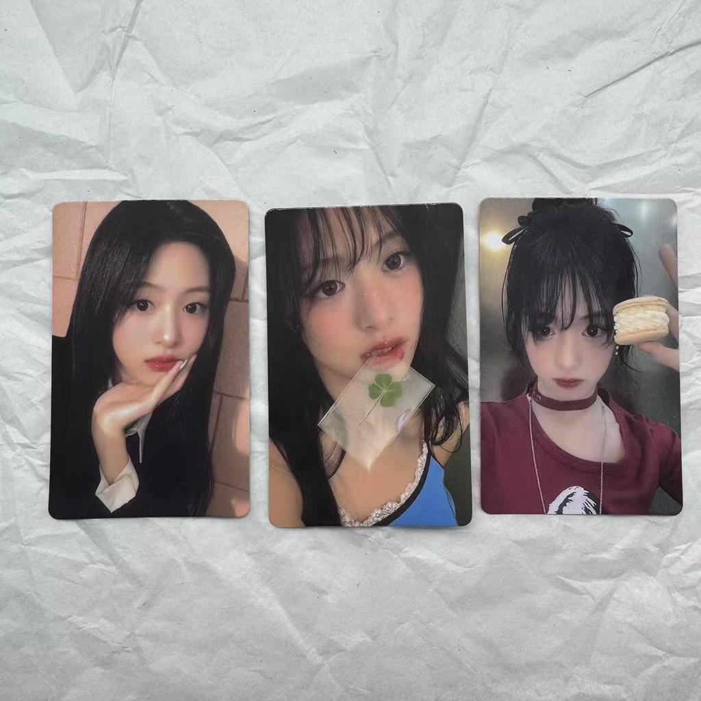 AHYEON Zheng Yaxian Macaron Photocard Clover Xian wvs การ์ดนําโชค