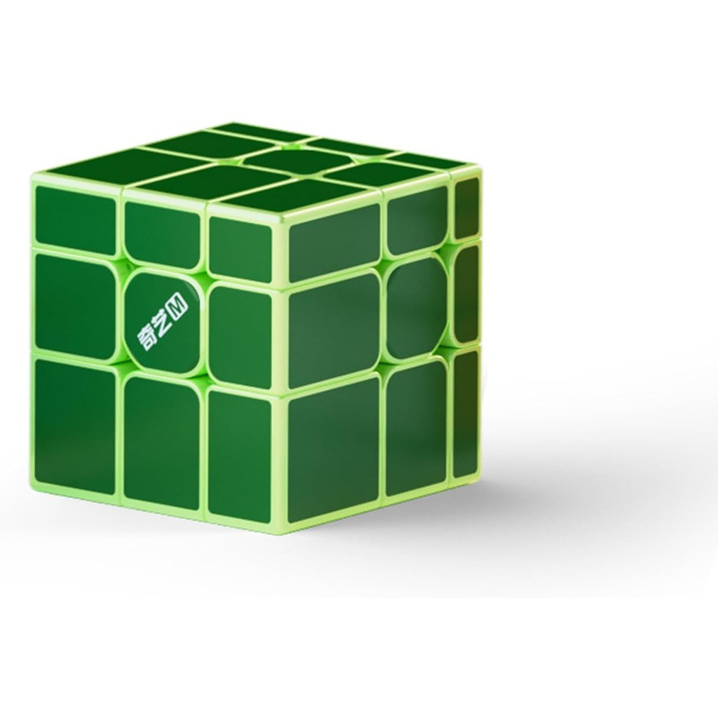 QY ของเล่น Mirror Cube Stickerless 3x3 ความเร็ว Mirror Cube 3x3x3 ความเร็ว Cube-Silver Magic Cube ปร