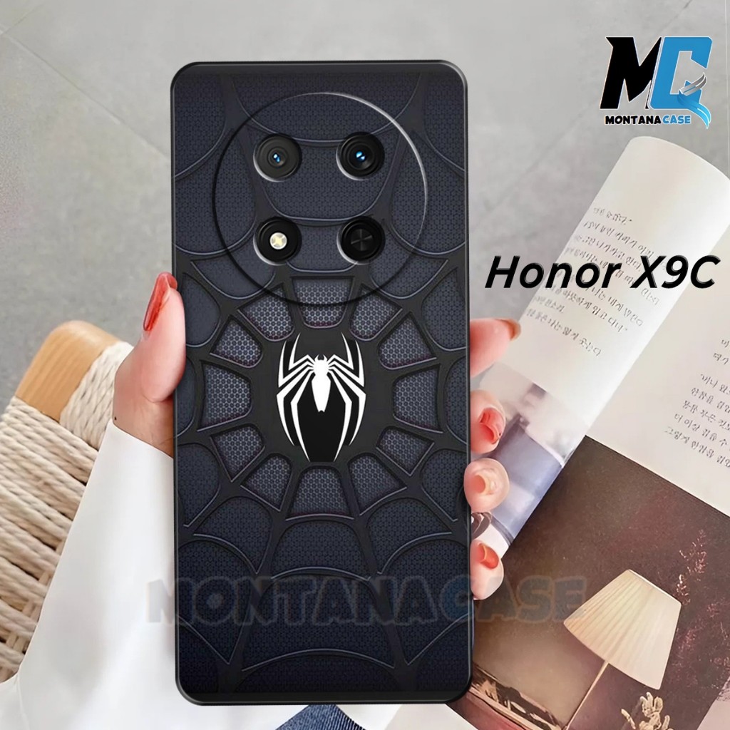MONTANACASE - Honor X9C 5G เคสซิลิโคน - Softcase UV พิมพ์ Spiderman Image อุปกรณ์ป้องกันสําหรับ Hono
