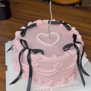 เทียนปักเค้กแบบเกลียวโค้ง Happy birthday เทียนวันเกิด เทียนปักเค้ก 6pcs