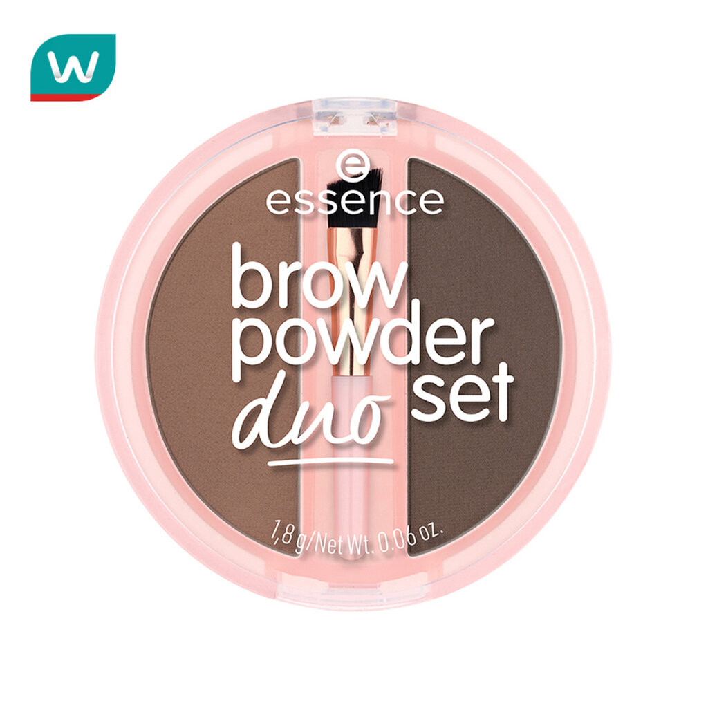 Essence เอสเซนส์ โบรว์ พาวเดอร์ ดูโอ้ เซ็ท 1.8ก. 02 มีเดียม
