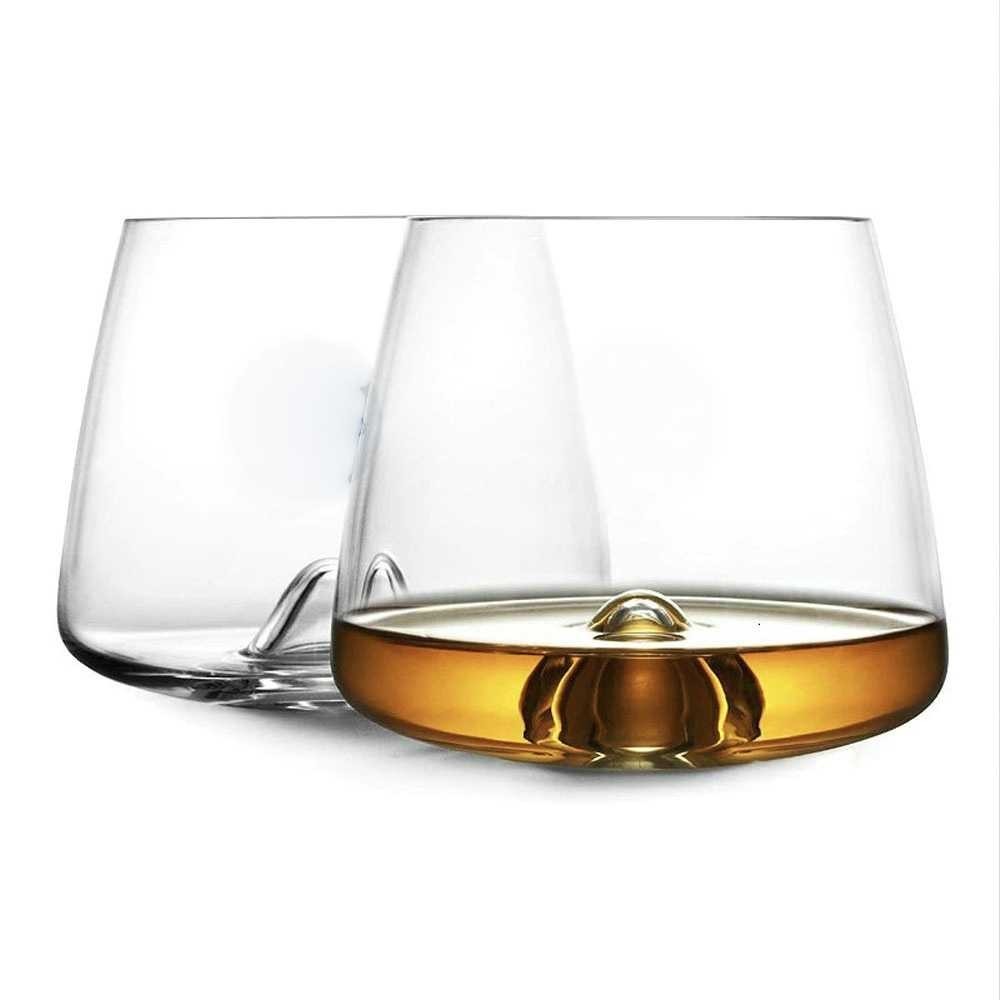 ของแท้ Whisky Cocktail Crystal Cone Rock Glass 300 ml - YJ0907
