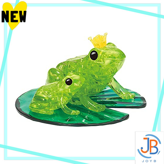 Direct From Japan Beverly 42 pieces Crystal Puzzle Frog 50273 Green.