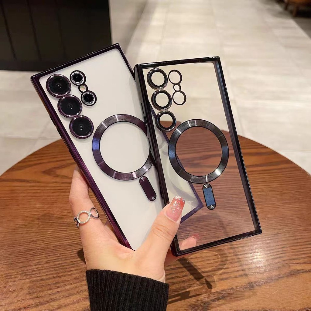 Samsung S25 Ultra s25ultra SM-S938B SM-S938B/DS SM-S938E SM-S938E/DS SM-S938U เคสป้องกันโปร่งใสพร้อม