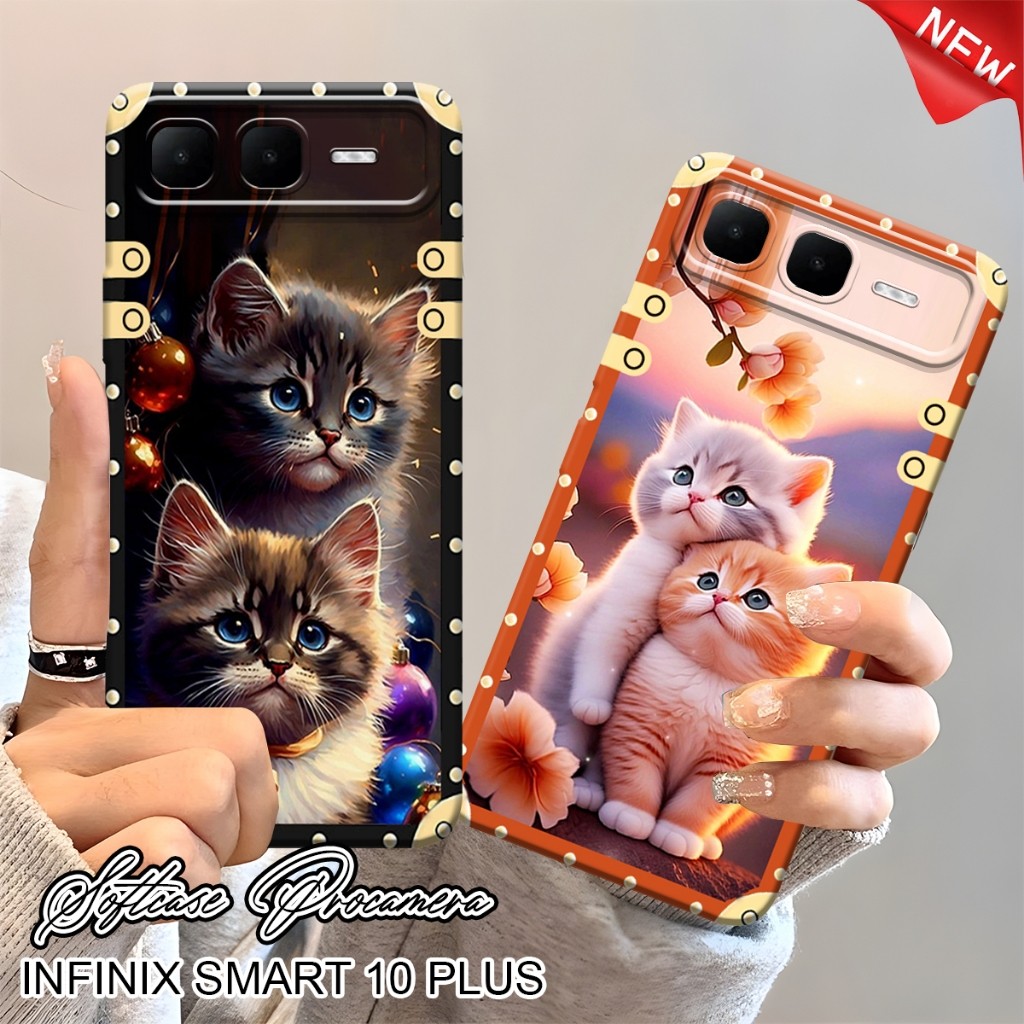 SOFTCASE INFINIX SMART 10 PLUS - SMART 10 - SPARK G0 2 - SMART 9 - 8 - 7 - 6 - 5 -4 - HOT 50i - 40i 