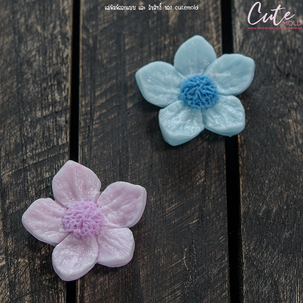 มีสินค้า/ แม่พิมพ์ อาลัว สัมปันนี วุ้น แม่พิมพ์ฟองดอง ดาวเรือง ชบา พุดตาน x27 x29 x31 x32 x35 x36 x25 x33 x34 (เลือกแบบ) - รูปที่ 7