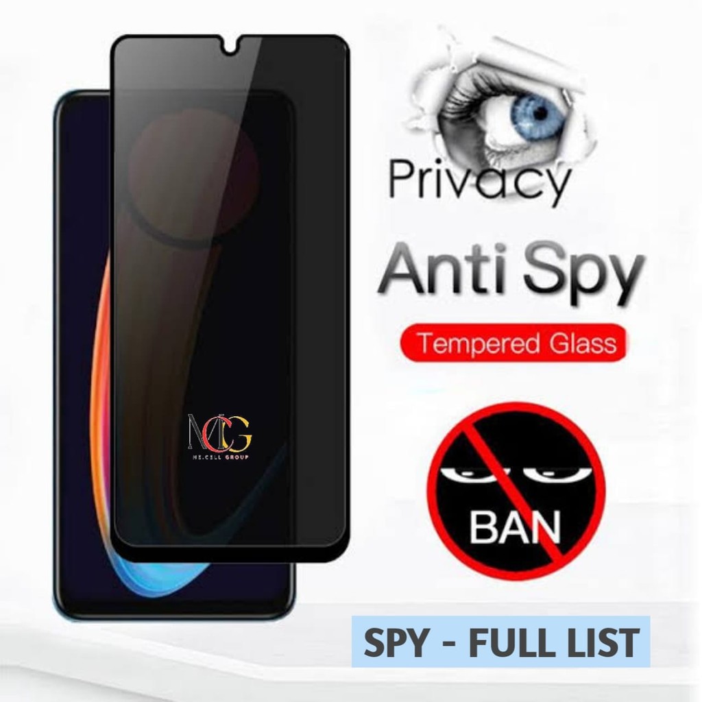 MCG - Anti Spy Full List Samsung J2 Prime J4 Prime J6 Prime J7 Prime J4 Core J4+ J6+ J4 2018 J6 2018
