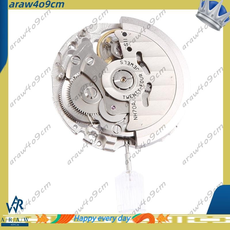 [Promote A4]Japan NH70/NH70A Hollow Automatic Watch Movement 21600 BPH 24 Jewels ความแม่นยําสูง Fit 