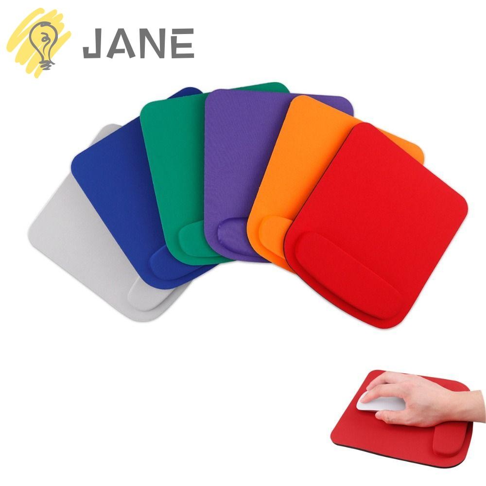 JANE แผ่นรองเมาส์รองข้อมือ, ฟองน้ําหนา EVA Gaming Office Mousepad, อุปกรณ์สํานักงานสีทึบแผ่นรองเม้าส์ตามหลักสรีรศาสตร์