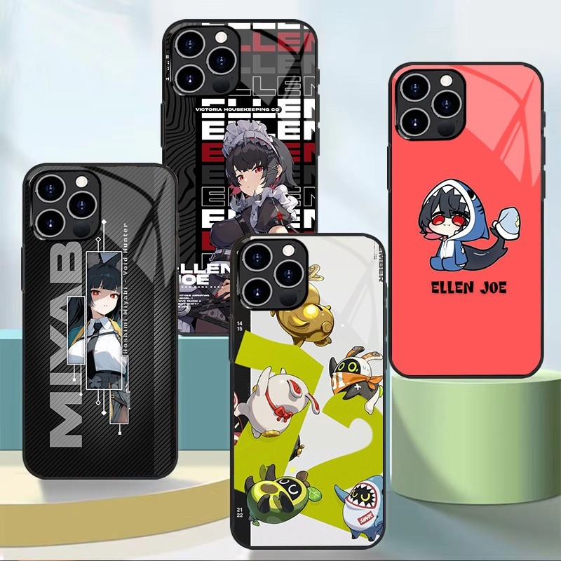 Zenles Zone Zero 11 แก้วเคสโทรศัพท์สําหรับ Iphone 11 12 Mini 13 14 Plus 15 16 Pro Max Cover