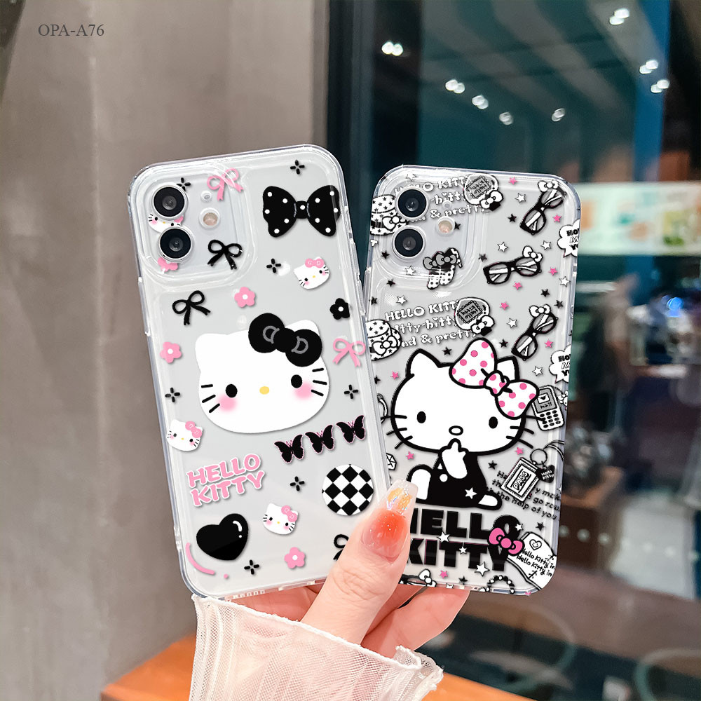 เคส For  OPPO A38 A18 A17 A17K A16 A16K A16S A16E A15 A15S A9 A5 A7 A5S A12 A3S A1K เคสโทรศัพท์ เคสออปโป้ โปร่งใส QSK