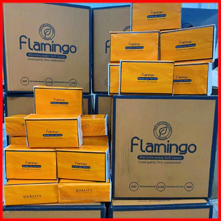 ⚡พร้อมส่งจากไทย⚡ [ยกลัง20ห่อ ] Flamingo กระดาษทิชชู่ หนา 4 ชั้น 360 แผ่น GB/T20808 ราคาคุ้มค่า ใช้ทั้งเดือน