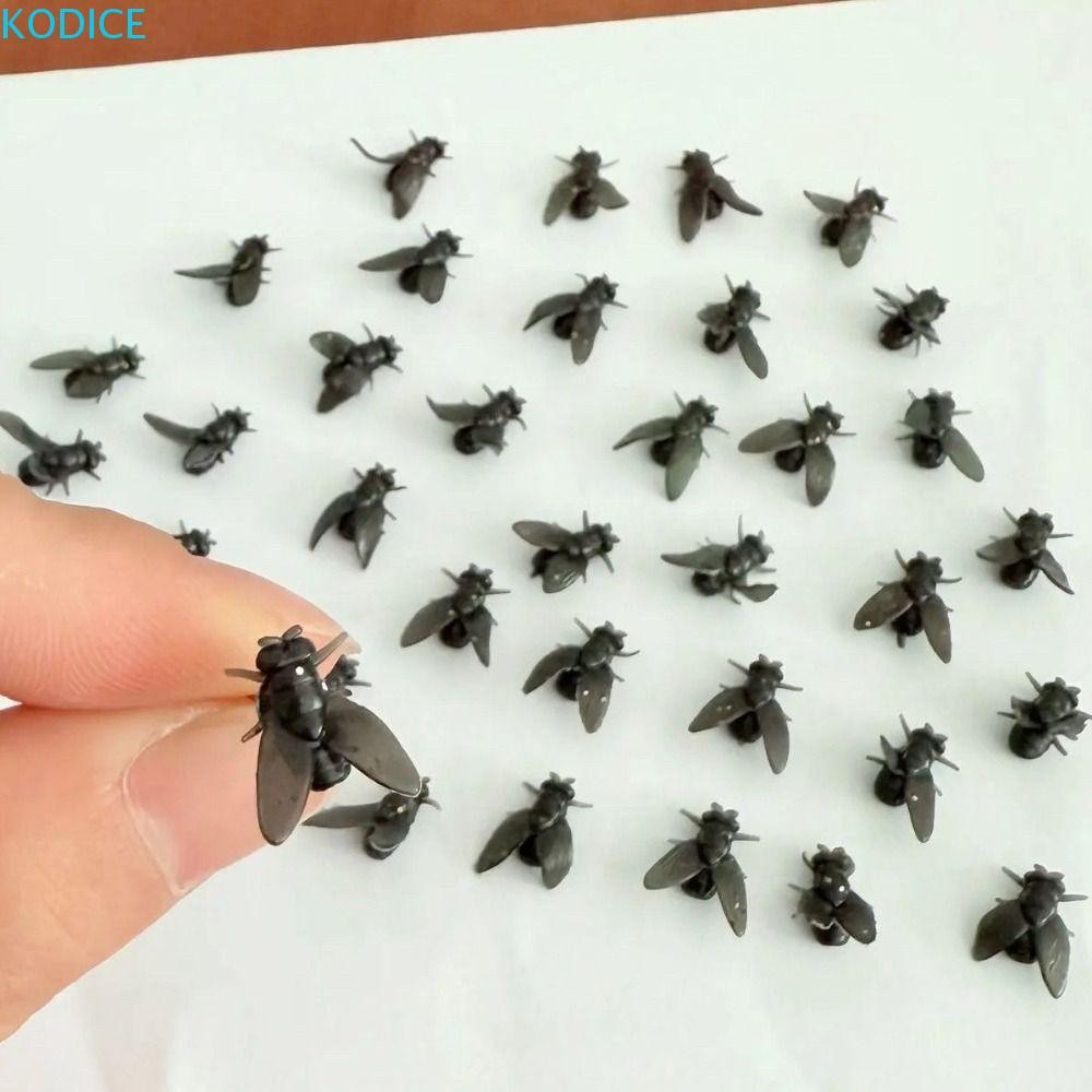KODICE ต่างหูแมลงวัน สแตนด์Mini-fly ออกแบบสร้างสรรค์ ของเล่นตลกร้ายสำหรับหญิง