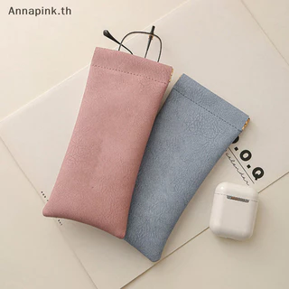 Annapink.th หนังแว่นตากระเป๋าเก็บอัตโนมัติปิดแว่นตากันแดดกระเป๋ากันน้ําแว่นตาฝาครอบป้องกันตากระเป๋า EN