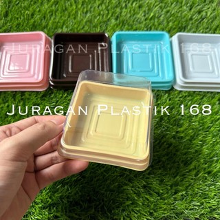 MIKA PUDING MINI KOTAK / TRAY MOONCAKE KUE KECIL MINI - ISI 50PCS