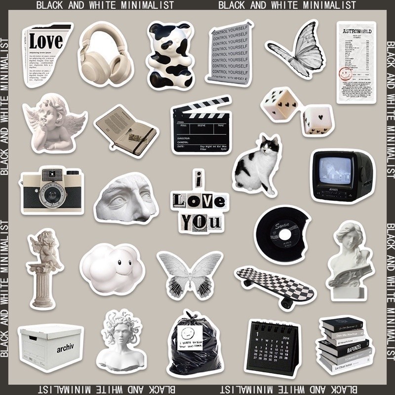 ของขวัญ สติ๊กเกอร์ PVCติดเคส โน๊ตบุ๊ค สติกเกอร์ตกแต่ง.สติ๊กเกอร์ไดคัท สติกเกอร์ กันน้ำ sticker PVC หมี โคนม สติ๊กเกอร์*1 - ภาพย่อย 4