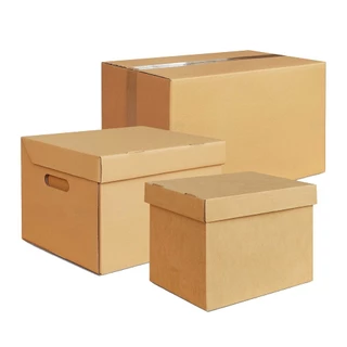 SC Paper-Pack กล่องใส่เอกสาร 5 ชั้น ฝาแยก 32.00x48.50x30.50cm (A4 2 แถว) (แพ็ค 5)