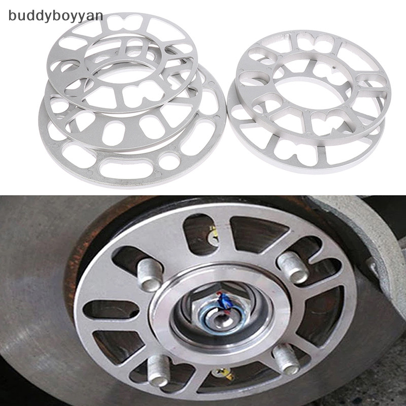 Bbth 3/5/6/8/10 มม.อลูมิเนียมล้อรถ Spacer Adaptor Shims แผ่นรถอุปกรณ์เสริม Vary