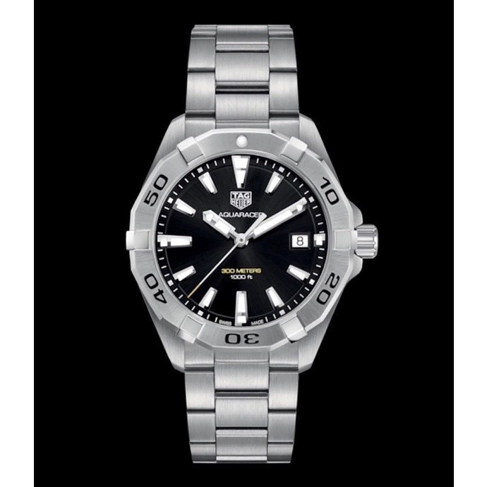 Used : Tag Heuer Aquaracer Black Dial 41mm.