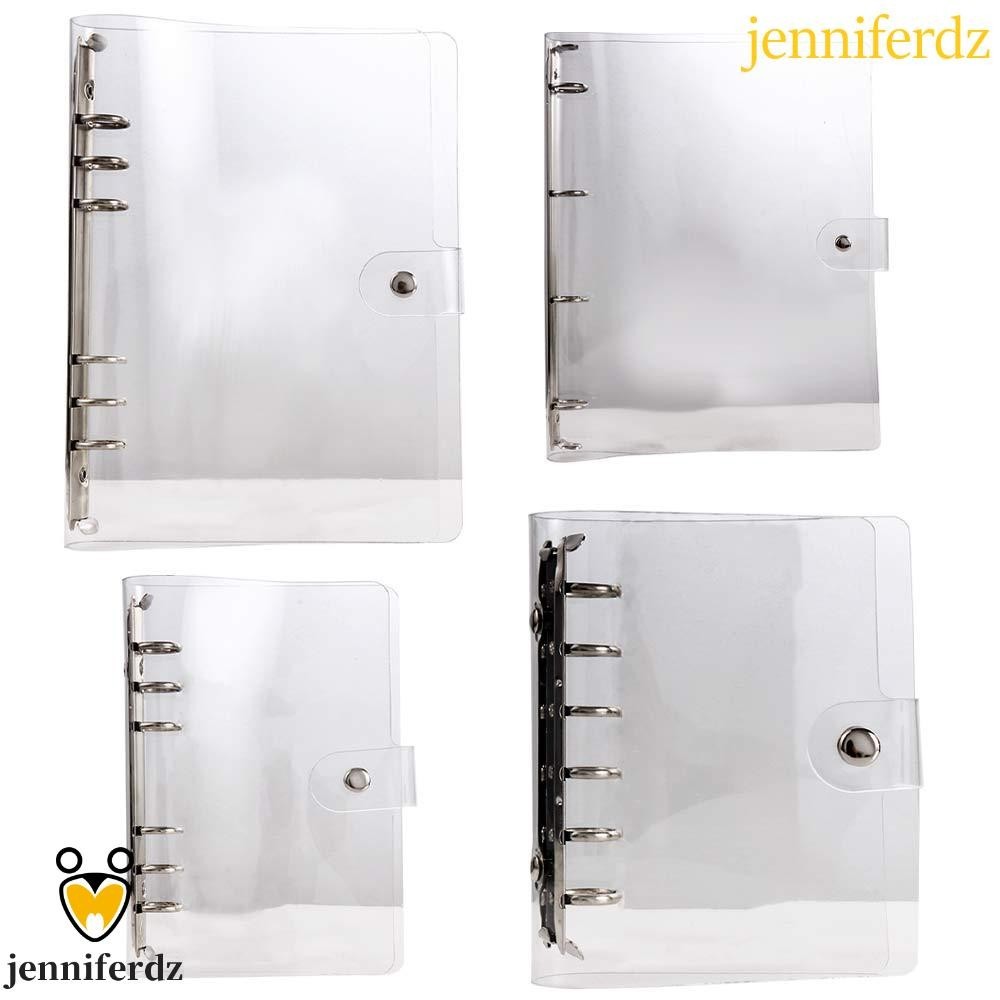 ปกสมุดโน้ต สันห่วง แบบพลาสติกใส ขนาด A4 A5 A6 A7