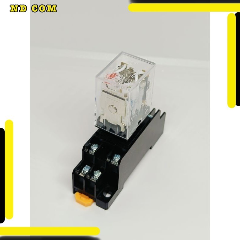 สุดคุ้ม! MY2N รีเลย์8ขา 5A 250VAC MY2N มีให้เลือก 12VDC, 24VDC, 24VAC, 220VAC