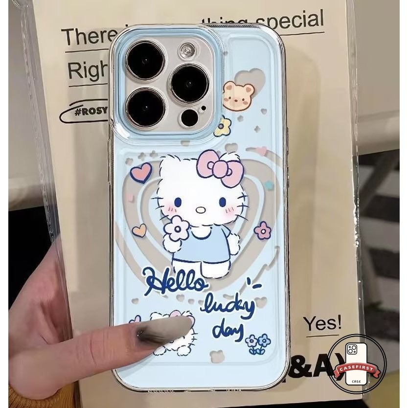 แฟชั่นน่ารักแมวคิตตี้เคส Tpu อ่อนสำหรับ Vivo Y36 Y35 Y91 Y50 Y21 Y11 Y21s Y51 Y15 Y12 Y27s Y30i Y17 Y30 Y91C Y20i Y15s