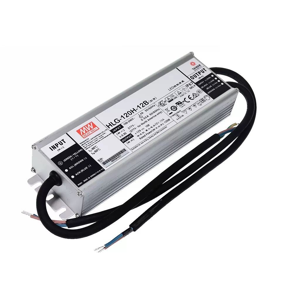 ✬MEAN WELL LED Switching Power Supply HLG-120H -12B/15B/20B/24B/30B/36B/54B/48B/42B
