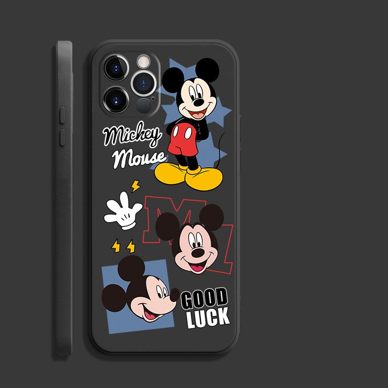 เคส Samsung A04 A03 A02 A01 CORE M02 A02S A03S A10 M10 A10S A11 M11 A7 2018 M52 M14 5G A04E M31 M21S Y01Y Mickey ซิลิโคนนุ่ม