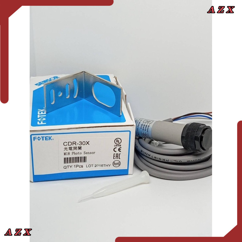 ใน กทม Fotek CDR-30X M18 Photo Sensor,Reflex Type, Sensing Direction:Horizontal, Sensing Distance 30cm,Operating Voltage