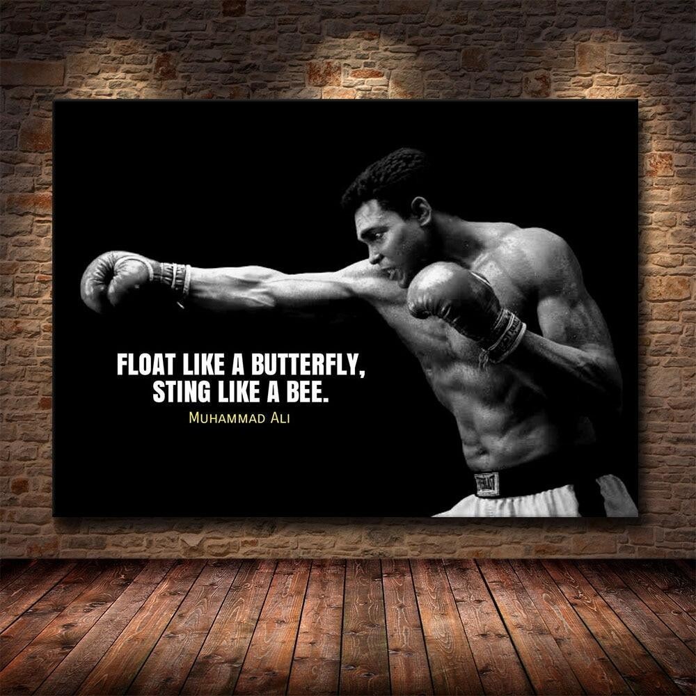 1 Piece Poster Muhammad Ali Posters and Print Wall Art Canvas Painting Famous Painting Art for Livin