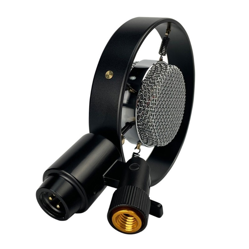 Homeiu Retro Condenser Microphone Props ไมโครโฟนคลาสสิกรุ่น Vintage Microphone