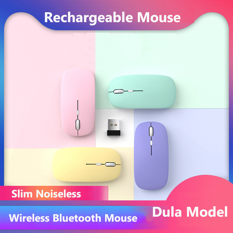 เมาส์บลูทูธไร้สาย Silent WIRELESS COMPUT MOUS USB Ergonomic Gamer เมาส์สําหรับ Honor Pad X9 X8 Pro 1