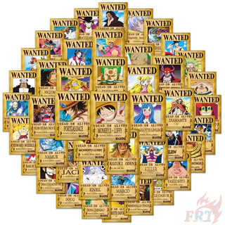 ❉ สติ๊กเกอร์ One Piece Wanted Series 03 ❉ 50 ชิ้น/เซ็ต DIY แฟชั่นสติ๊กเกอร์ Doodle กันน้ํา