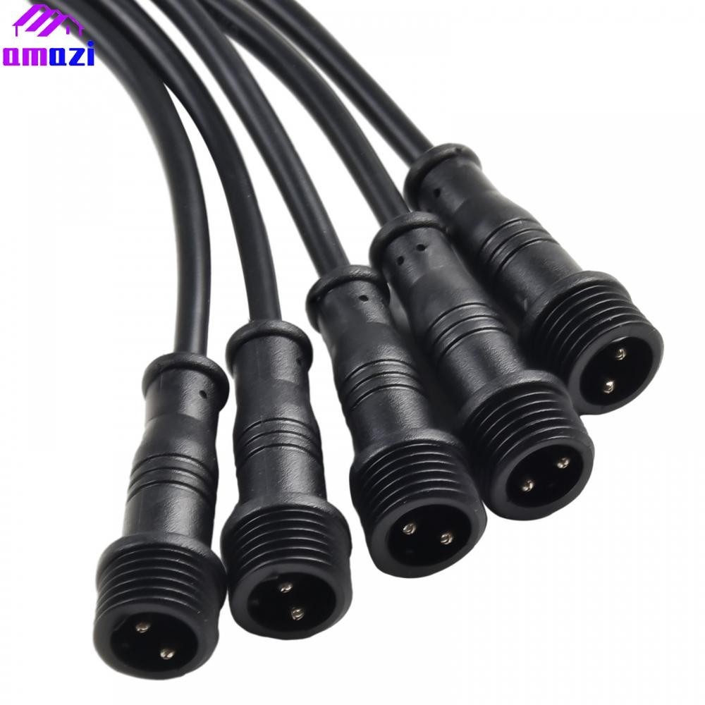 【AMZ】Waterproof Connector 5Pairs Cable 22AWG Male & Female 15mm UL94V-0 Useful