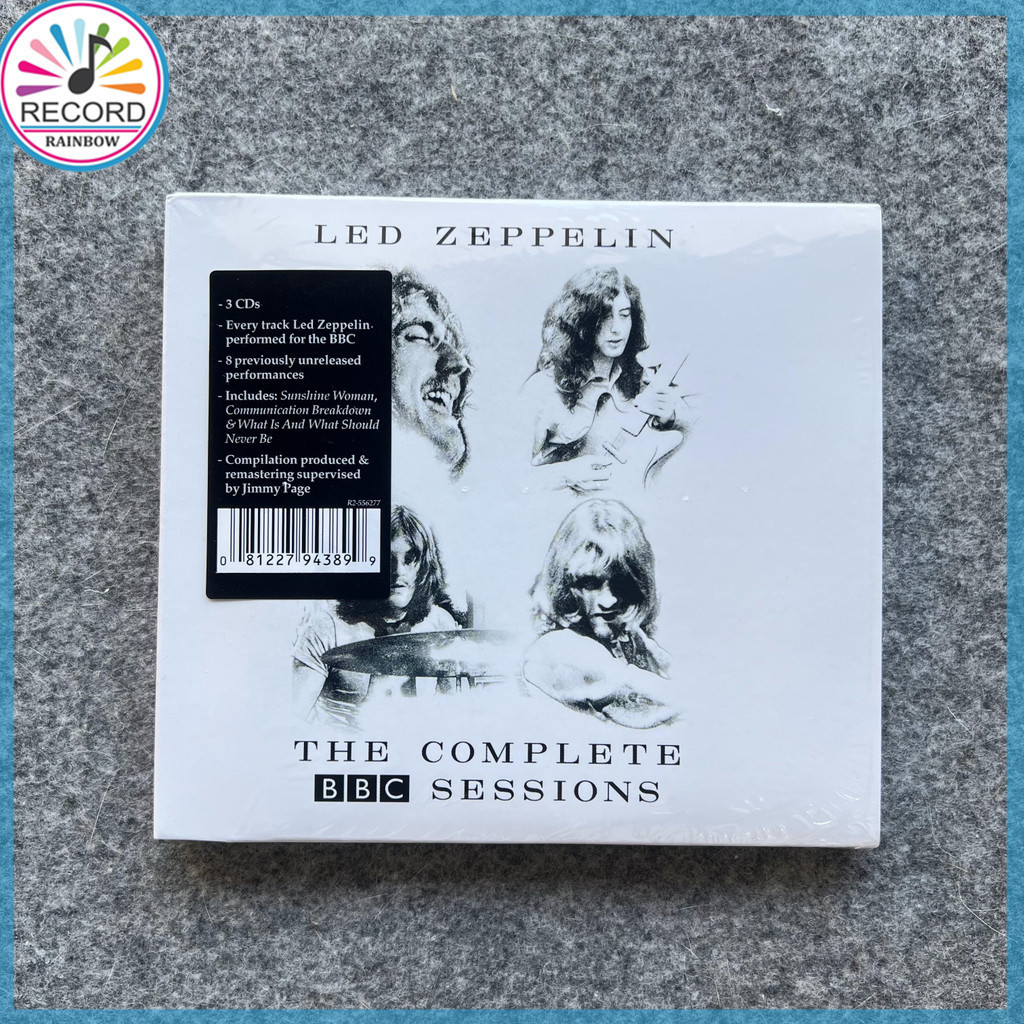 Led Zeppelin The Complete BBC Sessions อัลบั้ม 3CD [ปิดผนึก] ใหม่เอี่ยม