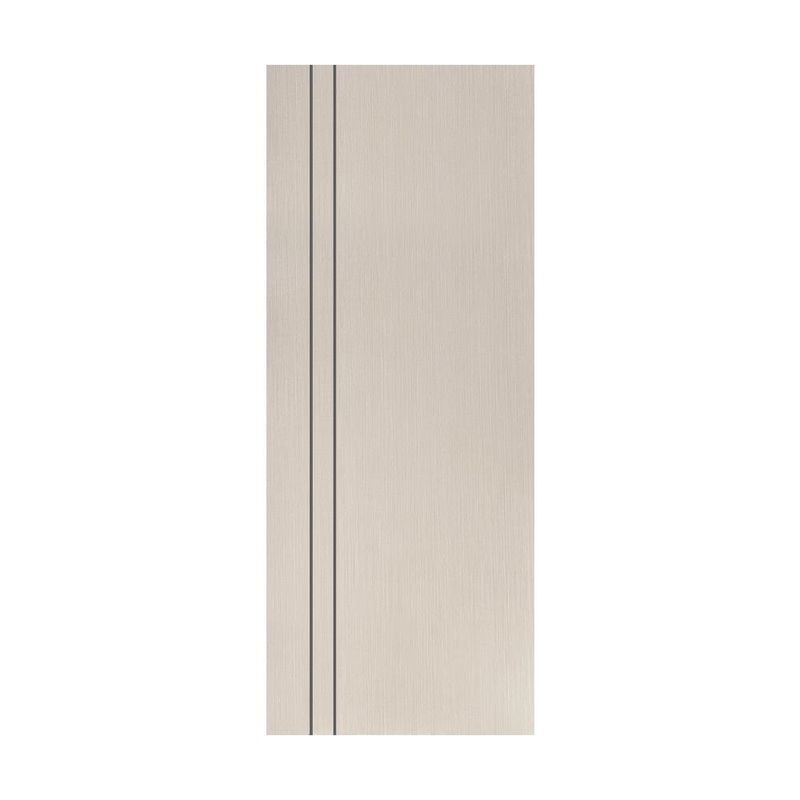 ECO-DOOR ประตูภายในUPVC PE3 80X200 CM.ครีมอ่อน