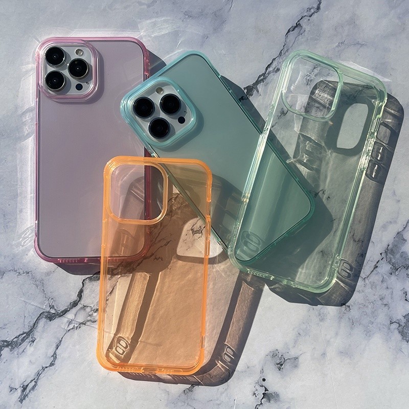 เคสโทรศัพท์มือถือแบบนิ่ม TPU ใส กันกระแทก for iPhone 15 11 13 14 16 12 Pro Max 14 6 7 8 Plus XR XS Max X SE 11 Pro 13