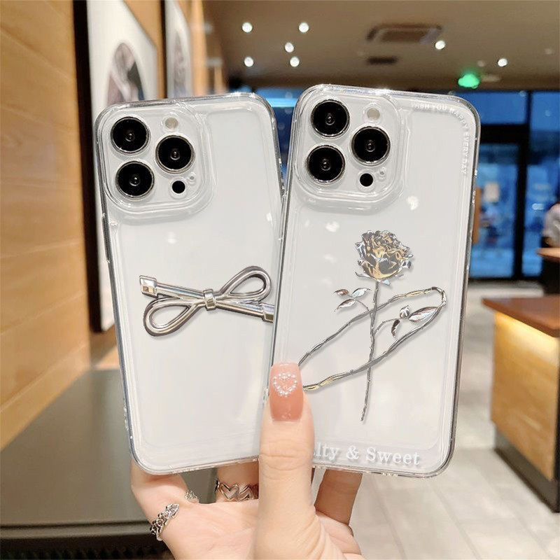 🔥GOOD🔥เคสโทรศัพท์มือถือแบบนิ่ม ใสน่ารัก การ์ตูน labubu สําหรับ iPhone 15 14 13 12 11 Pro Max X/Xs Xr 7 8 Plus#036162