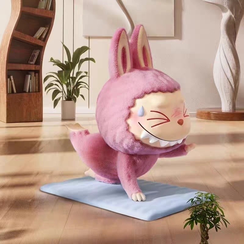 Popmart POPMART THE MONSTERS Lazy Yoga Series Mystery Box LABUBU รูป Mystery Box