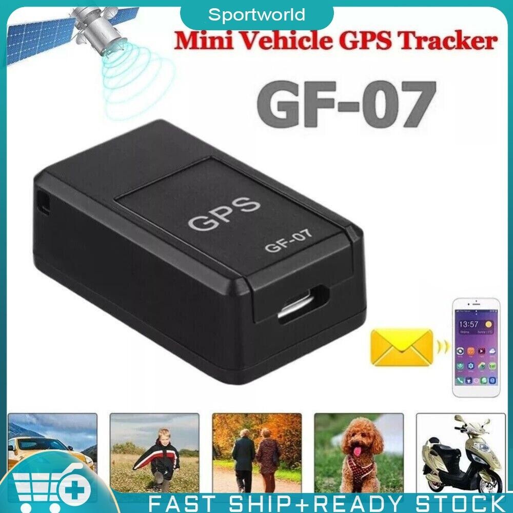 Sportworldin สต็อก GF07 Mini GPS แบบเรียลไทม์รถ Locator Tracker แม่เหล็ก GSM/GPRS อุปกรณ์ติดตาม UK