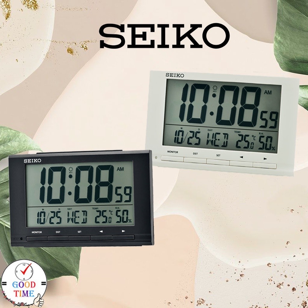 นาฬิกาดิจิตอล นาฬิกาปลุก Seiko Clock รุ่น QHL090K,QHL090W