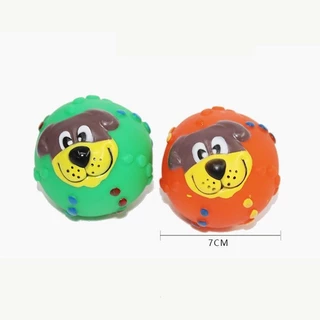 KTCAT บอลของเล่นสุนัข ลายการ์ตูน มี 5 สี กัด บีบแล้วมีเสียง