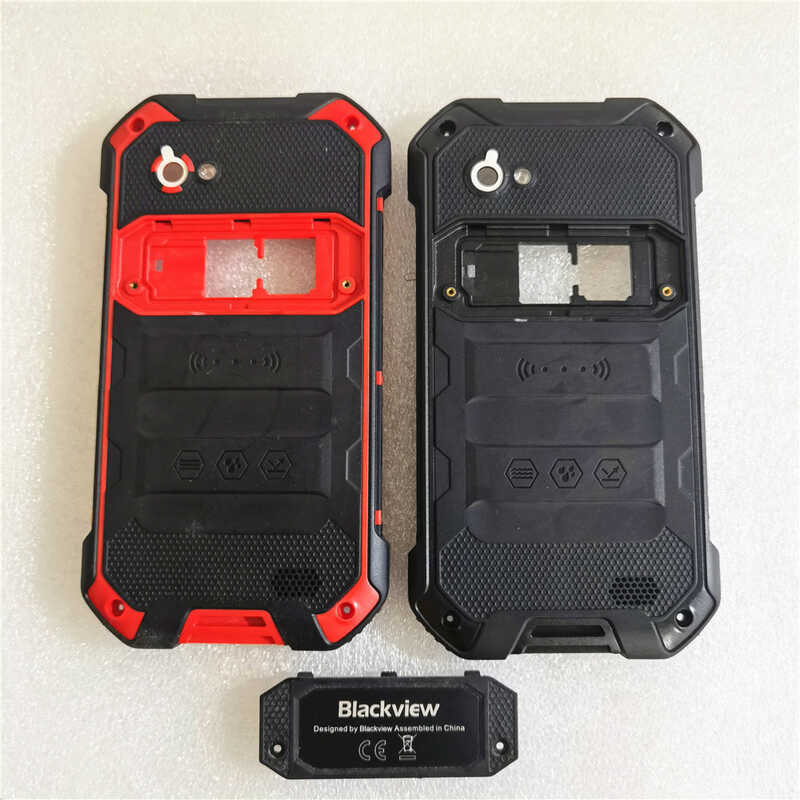 Used back cover for Blackview BV6000 BV6000S Back Glass Housing Cover Back Housings Accessory Bund