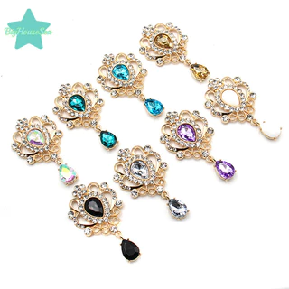 [BigHouseSea] 32*60 มม.สําหรับทํางาน Rhinestone ปุ่มผม Manualidades อุปกรณ์เสริม Diy แบนกลับเข็มกลัดเครื่องประดับอุปกรณ์เสริมใหม่