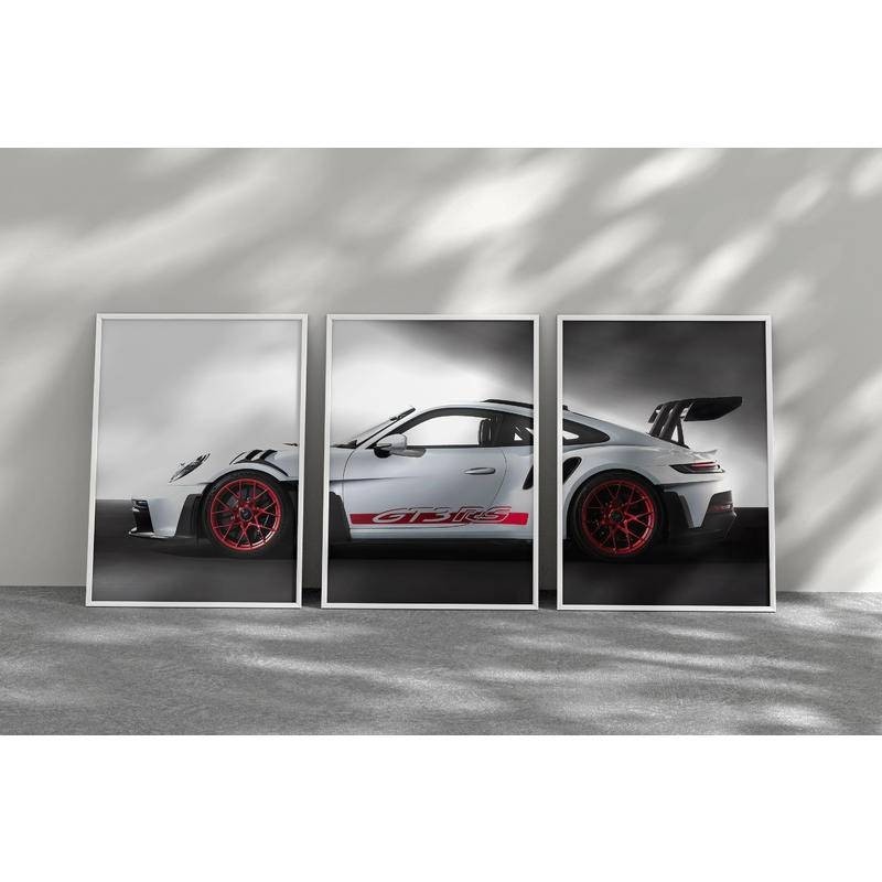 Porsche 911 GT3RS Porsche โปสเตอร์ Porsche Wall Art Porsche Art Porsche 911 Wall Art Porsche